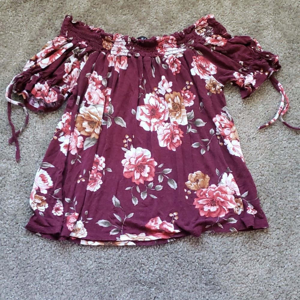 Off the shoulder top